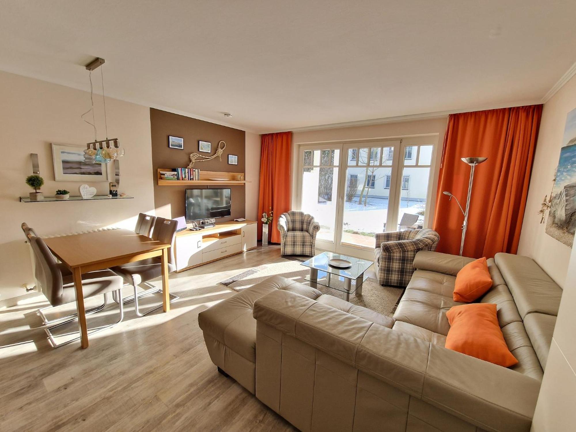 Duenenpark Binz - Komfort Ferienwohnung Mit 1 Schlafzimmer Und Terrasse Im Erdgeschoss 220 Eksteriør billede